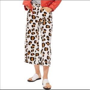 Topshop Cropped Jeans